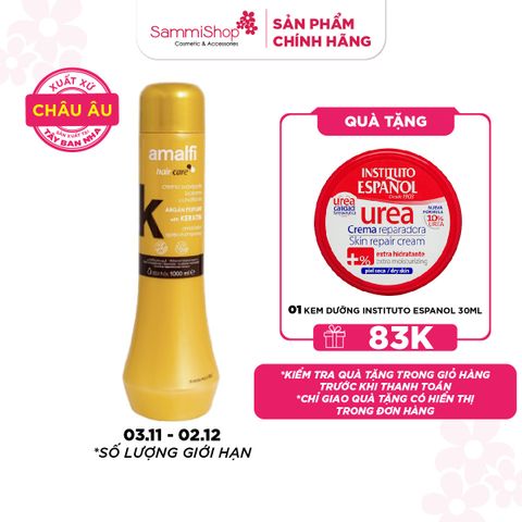 Amalfi Dầu xả Conditioner with Keratin Argán Perfume 1000ml