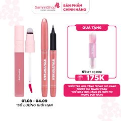 COMBO 01.08 - 04.09 Lemonade Son bất kỳ + Lemonade Kẻ mắt Supernatural Eyeliner - Black