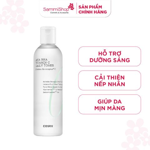 COSRX nước hoa hồng Refresh AHA BHA Vitamin C Daily Toner