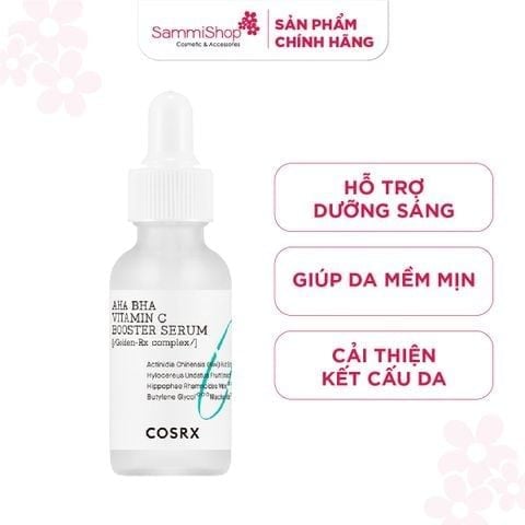 M1T1 15.05 - 31.05 COSRX Tinh chất Refresh AHA BHA Vitamin C Booster Serum 30ml