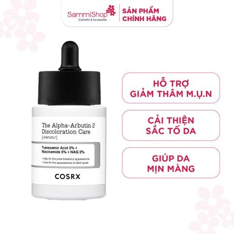 COSRX Tinh chất The Alpha-Arbutin 2 Discoloration Care Serum 50ml