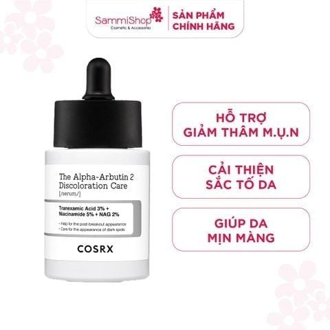 M1T1 15.05 - 31.05 COSRX Tinh chất The Alpha-Arbutin 2 Discoloration Care Serum 50ml