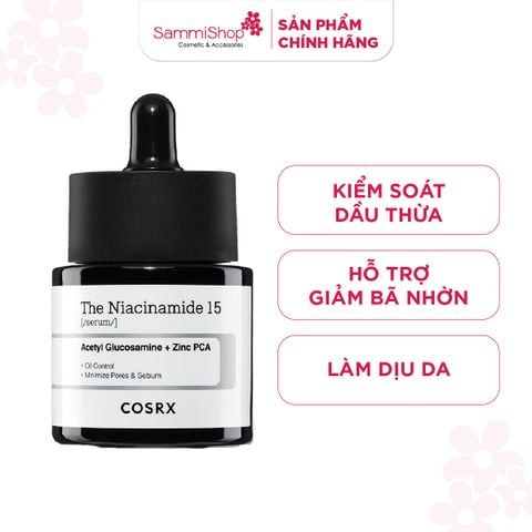 COSRX Tinh chất The Niacinamide 15 Serum 20mL