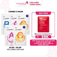 COMBO 01.08 - 04.09 Combo 5 Dr.G Mặt nạ giấy BẤT KỲ GNY 47,127đ
