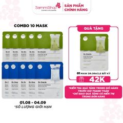 COMBO 01.08 - 04.09 Combo 10 Dr.Oracle Mặt nạ BẤT KỲ GNY 41,727đ