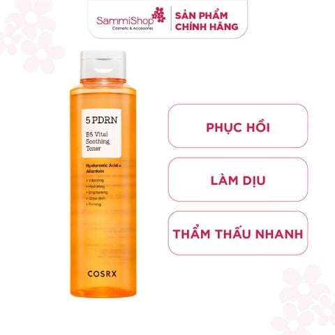 COSRX Nước hoa hồng 5 PDRN B5 Vital Soothing Toner 280ml