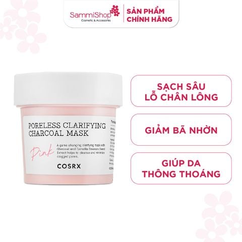 COSRX Mặt nạ Poreless Clarifying Charcoal Mask (Pink) 110g