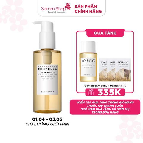 APP-WEB 01.04 - 03.05 Skin1004 Tẩy trang Madagascar Centella Light Cleansing Oil 200ml