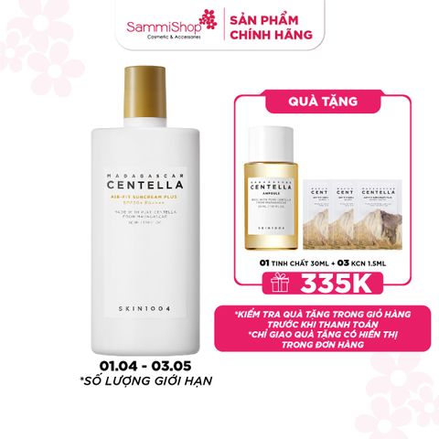 APP-WEB 01.04 - 03.05 Skin1004 Kem chống nắng Madagascar Centella Air-Fit SunCream Plus SPF50+ PA++++ 50ml
