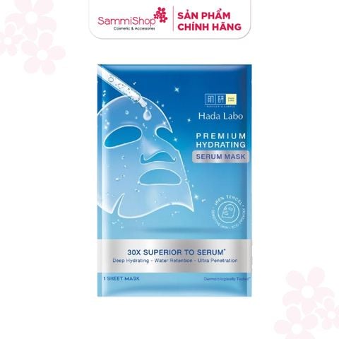 [HÀNG TẶNG KHÔNG BÁN] 1 QT Hadalabo Mặt nạ giấy Premium Hydrating Serum Mask 23g