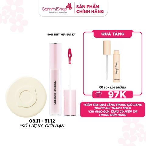 08.11 - 31.12 Lemonade Phấn nước lâu trôi Matte Addict Cushion + Lemonade Son tint bóng Mirror Mirror Water Tint bất kỳ
