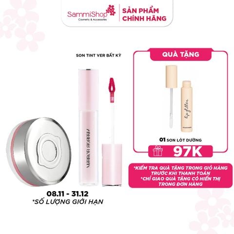 08.11 - 31.12 Lemonade phấn má Mirror Mirror Blush 8g bất kỳ +  Lemonade Son tint bóng Mirror Mirror Water Tint bất kỳ