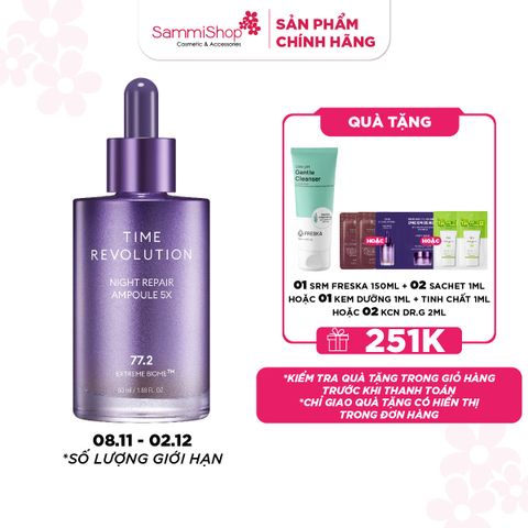 M1T1 8.11-02.12 Missha Tinh chất Time Revolution Night Repair Ampoule 5X 50ml