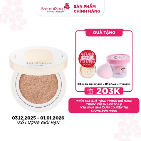 APP + WEB 3.12 - 1.1 Missha Phấn nước Glow Cushion 14g