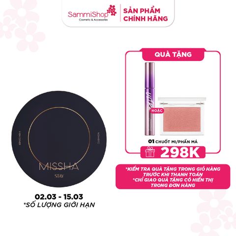 APP +WEB 02.03 - 15.03 Missha Phấn nước Stay Cushion High Cover 14g