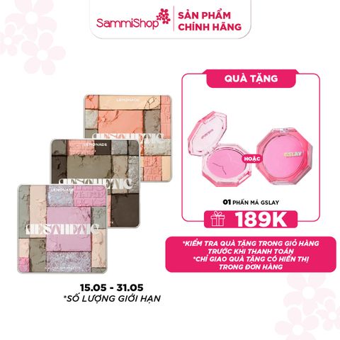M1T1 15.05 - 31.05 Lemonade bảng phấn mắt Aesthetic Multi-task Palette