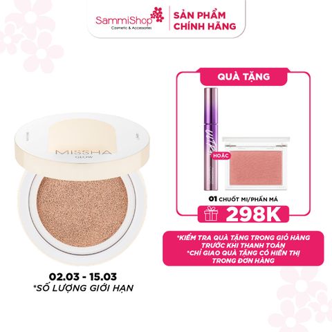APP+WEB 02.03 - 15.03 Missha Phấn nước Glow Cushion 14g