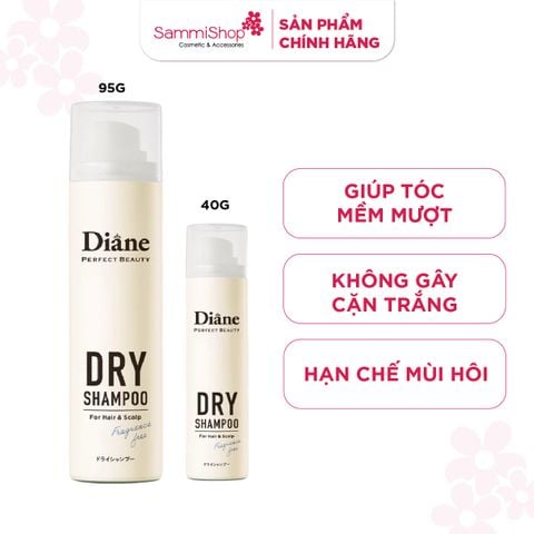 Diane Dầu gội khô Perfect Beauty Dry Shampoo Fragrance Free