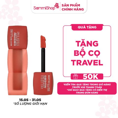 M1T1 15.05 - 31.05 Maybelline Son kem Superstay Teddy Tint