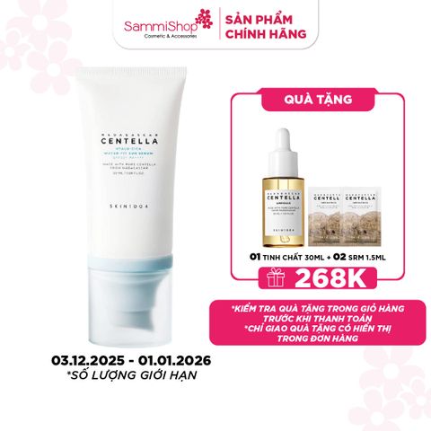 APP + WEB 3.12 - 1.1 Skin1004 TC chống nắng Madagascar Centella Hyalu-cica Water-fit Sun Serum SPF50+ PA++++ 50ml (IP08) ver 1