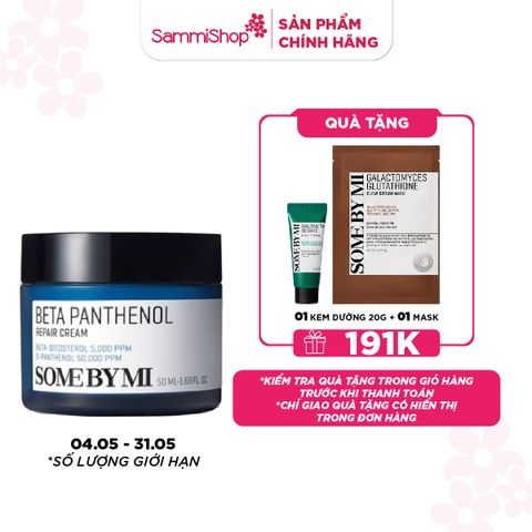 APP-WEB 04.05 - 31.05 Some By Mi Kem dưỡng Beta Panthenol Repair Cream 50ml