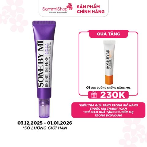 APP + WEB 3.12 - 1.1 Some By Mi Kem dưỡng mắt Retinol Intense Advanced Triple Action Eye Cream 30ml