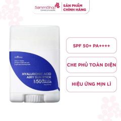 [date 11/2026] Isntree Sáp Chống Nắng Hyaluronic Acid Airy Sun Stick 22g