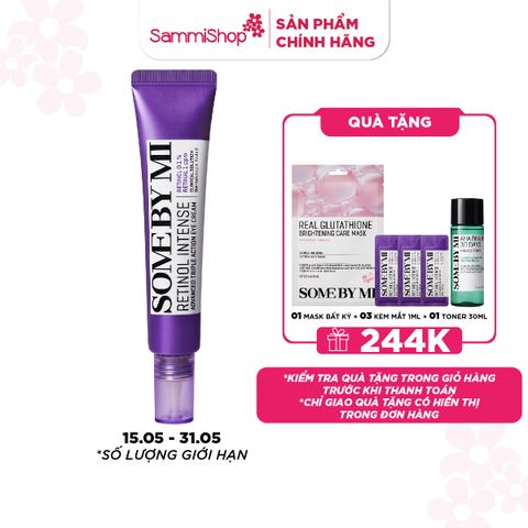 M1T1 15.05 - 31.05 Some By Mi Kem dưỡng mắt Retinol Intense Advanced Triple Action Eye Cream 30ml
