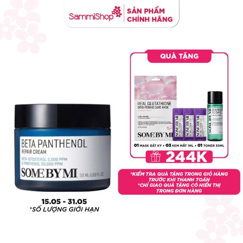 M1T1 15.05 - 31.05 Some By Mi Kem dưỡng Beta Panthenol Repair Cream 50ml