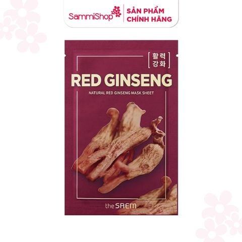 [HÀNG TẶNG KHÔNG BÁN] 3 QT The Saem Mặt nạ gạo/ QT The Saem Mặt nạ nhân sâm bất kỳ