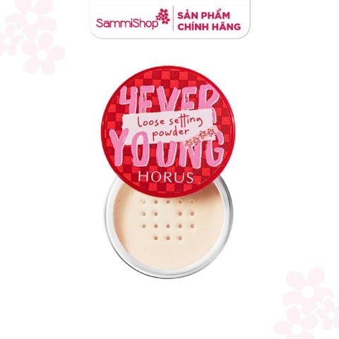 [HÀNG TẶNG KHÔNG BÁN] 1 QT Horus Phấn phủ 4everyoung Loose Setting Powder 7g và 1 QT Wakemake Cọ Mini Spatula Wide Foundation Brush