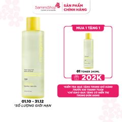 1.10 - 31.12 MUA 1 TẶNG 1 Milaganics Toner Hoa cúc, AHA, Niacinamide 240ml