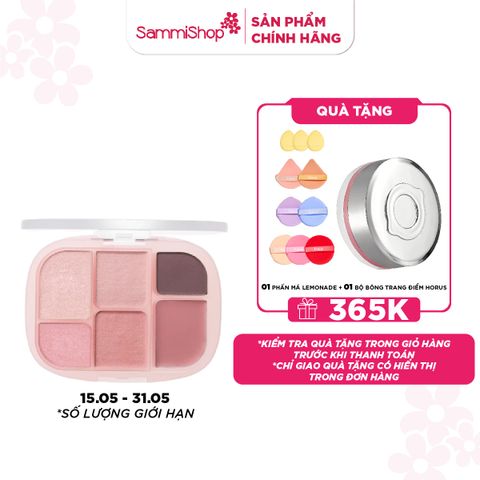 M1T1 15.05 - 31.05 Wakemake Bảng phấn mắt Soft Sheer Multi Palette
