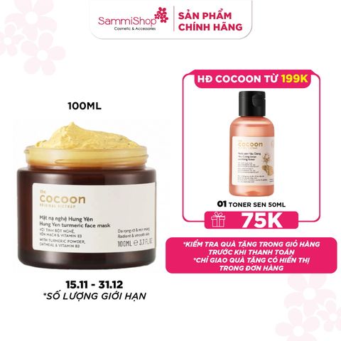 Cocoon Mặt nạ nghệ Hưng Yên Turmeric Face Mask