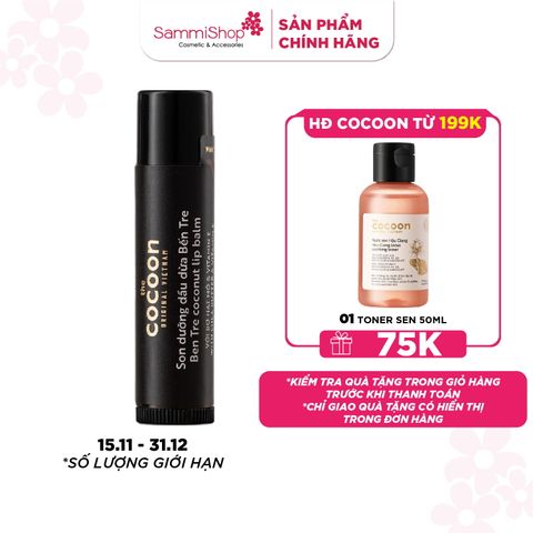 Son dưỡng môi Cocoon dầu dừa Bến Tre