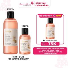 Cocoon Nước Sen Hậu Giang Lotus Soothing Toner