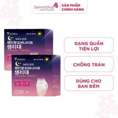 Yeonchi Băng vệ sinh dạng quần siêu mỏng bảo vệ 360 độ