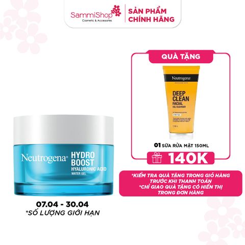 Neutrogena Kem dưỡng cấp ẩm Hydro Boost Hyaluronic Acid Water Gel 50g