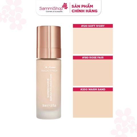 M.Asam Kem Nền Supercharge Serum Foundation 30ml