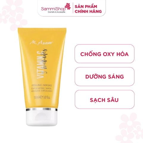 M.Asam Mặt Nạ Tẩy Tế Bào Chết Vitamin C 3 Minutes Exfoliating Mask 150ml