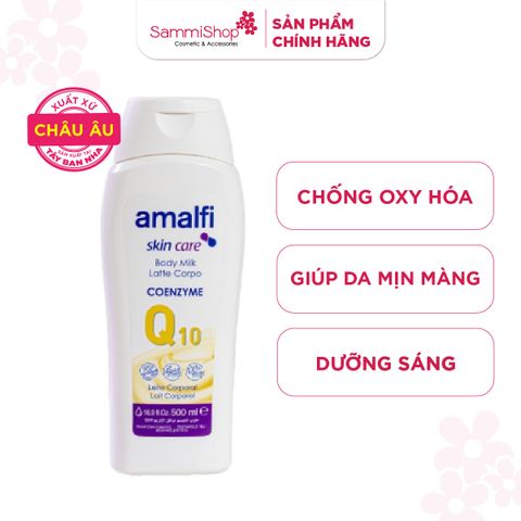 Amalfi Sữa dưỡng thể Q10 Coenzyme Body Milk 500ml