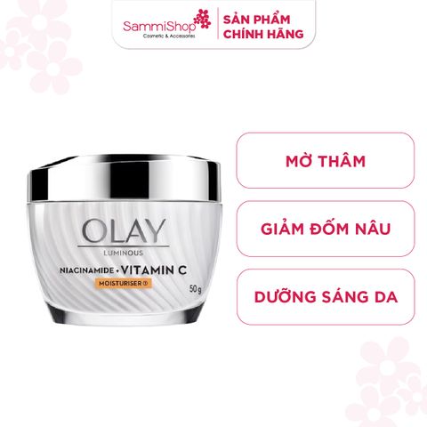 Olay Kem dưỡng ẩm trắng da Niacinamide & Vitamin C 50g