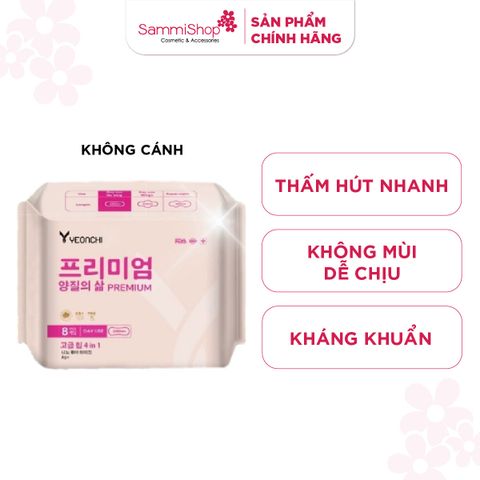 Yeonchi Băng vệ sinh ban ngày Premium 8 miếng