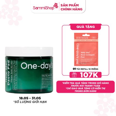 18.05-31.05 One-Day'syou Nước hoa hồng Help Me Dacto Pad