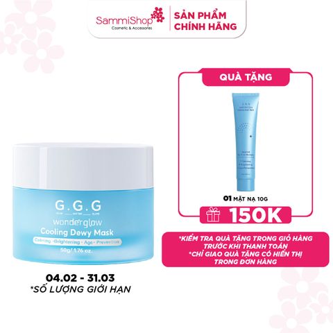 G.G.G Mặt nạ Wonder Glow Cooling Dewy Mask 50g