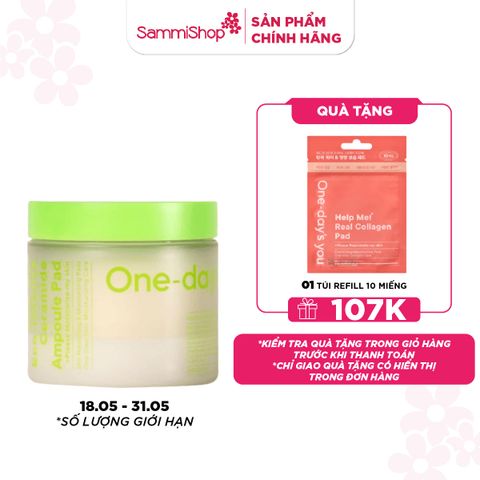 One-Day'syou Nước hoa hồng Help Me E-Co Intense Ceramideampoule Pad