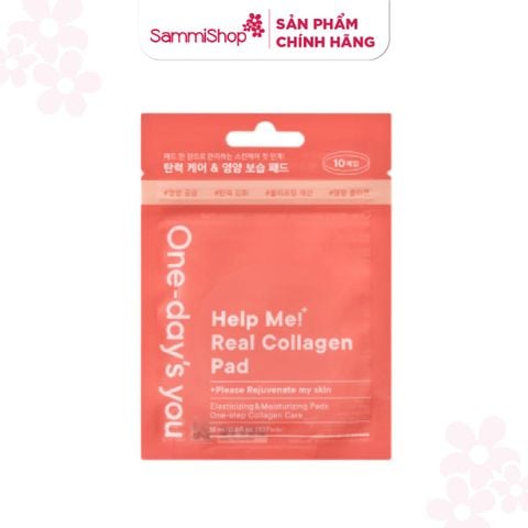 [HÀNG TẶNG KHÔNG BÁN]QT One-Day'syou Nước hoa hồng Help Me Real Collagen Pad x 10 miếng (IP02)
