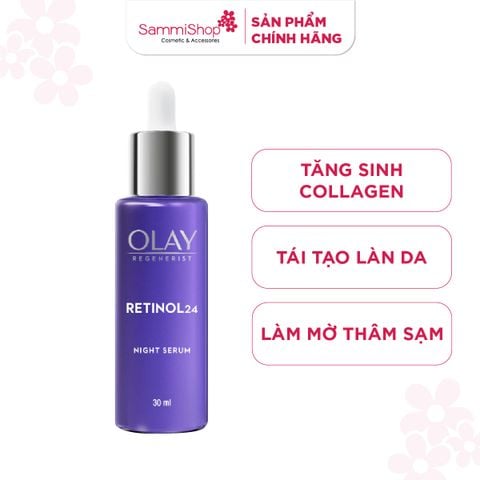 Olay Tinh chất dưỡng trẻ hóa ban đêm Retinol 24 Night 30ml