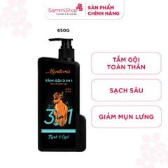 Menitems Tắm gội Nam 3in1 Nam Men Shower Gel Fresh & Cool