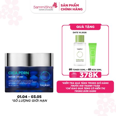 APP-WEB 01.04 - 03.05 Beplain Kem dưỡng da Cica PDRN Repair Cream 50ml